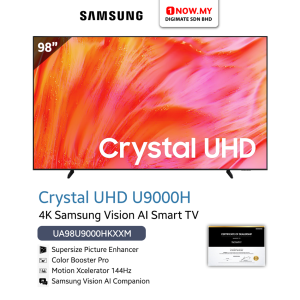 SAMSUNG 98" 4K UHD Vision AI Smart TV UA98U9000H