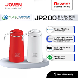 JOVEN Water Purifier JP200 (Random Color) | JP200 Series Efficient Water Filtration