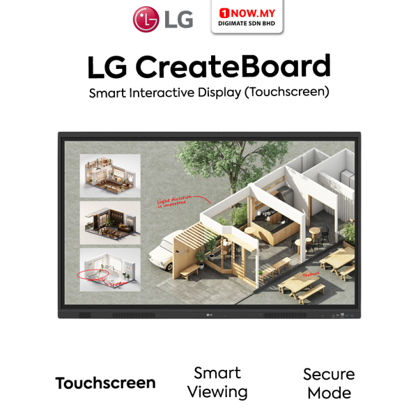 LG 55" / 65" / 75" / 86" Interactive CreateBoard Standard TV TR3DQ 55TR3DQ 65TR3DQ 75TR3DQ 86TR3DQ (Pre Order)