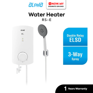 ALPHA Instant Water Heater No Pump 3.6kW RS-E