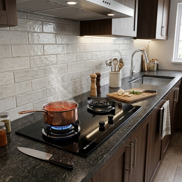 MILUX 2 Burners Built-In Gas Hob MGH-9021 | Wide Cooking Area - Image 2