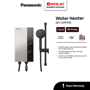 PANASONIC U Series Instant Water Heater DC Pump 3.6kW DH-3UP1MS