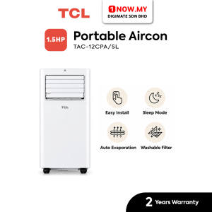 TCL 1.5HP Portable Air Conditioner TAC-12CPA/SL