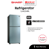 SHARP 410L Inverter Mega Freezer Refrigerator 2-Door SJ4122MBL | 5 Star Energy Efficient
