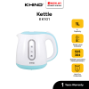 KHIND 1L Electric Jug Kettle EK101 | Boil-Dry Protection