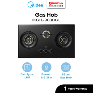 MIDEA Triple Burner Built-in Gas Hob 5.2kW MGH-9030GL